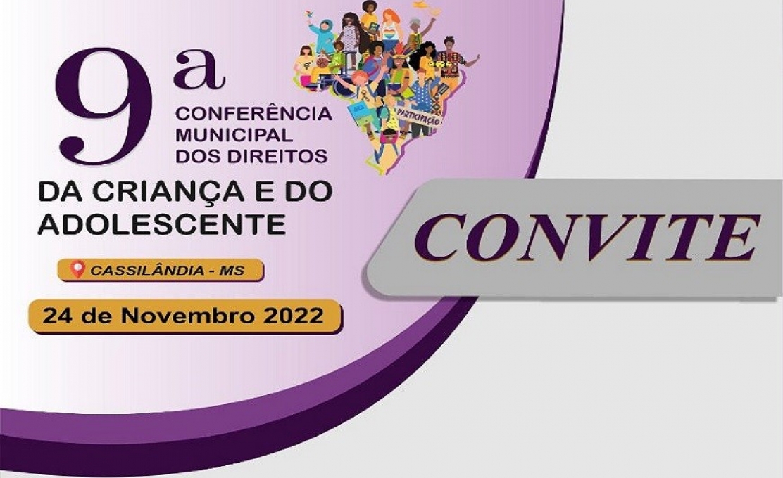 IX Conferência Municipal dos Direitos da Criança e do Adolescente acontece em ...