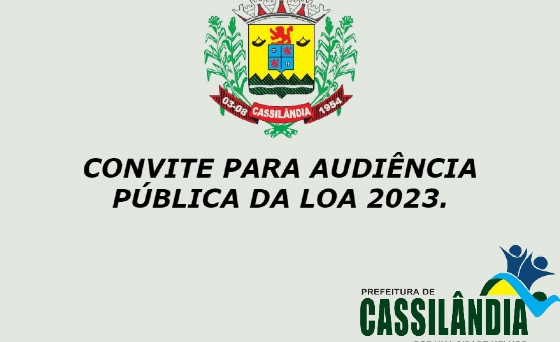 Audiência Pública Para discussão das Propostas da LDO (lei diretrizes orçame...