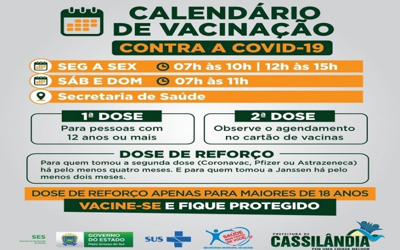 Grande novidade na campanha de vacinação contra a Covid-19!