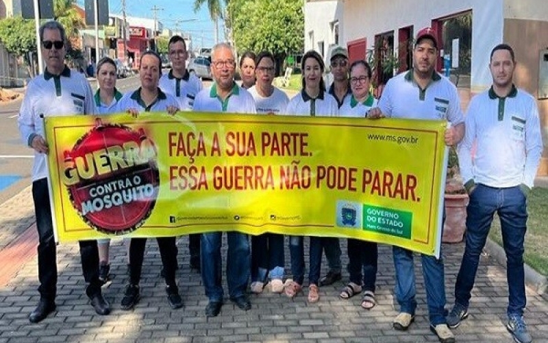 Todos contra a dengue! Prefeitura de Cassilândia promove ‘Dia D’ de combate ao mosquito aedes aegypti