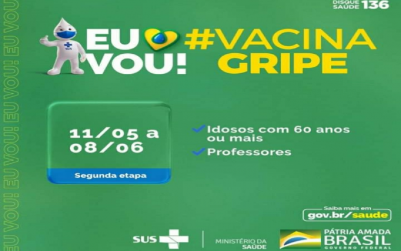 2ª ETAPA DE VACINAÇÃO CONTRA A GRIPE